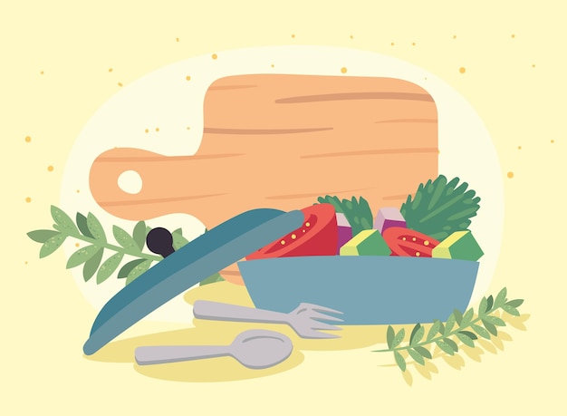 Składniki na blacie